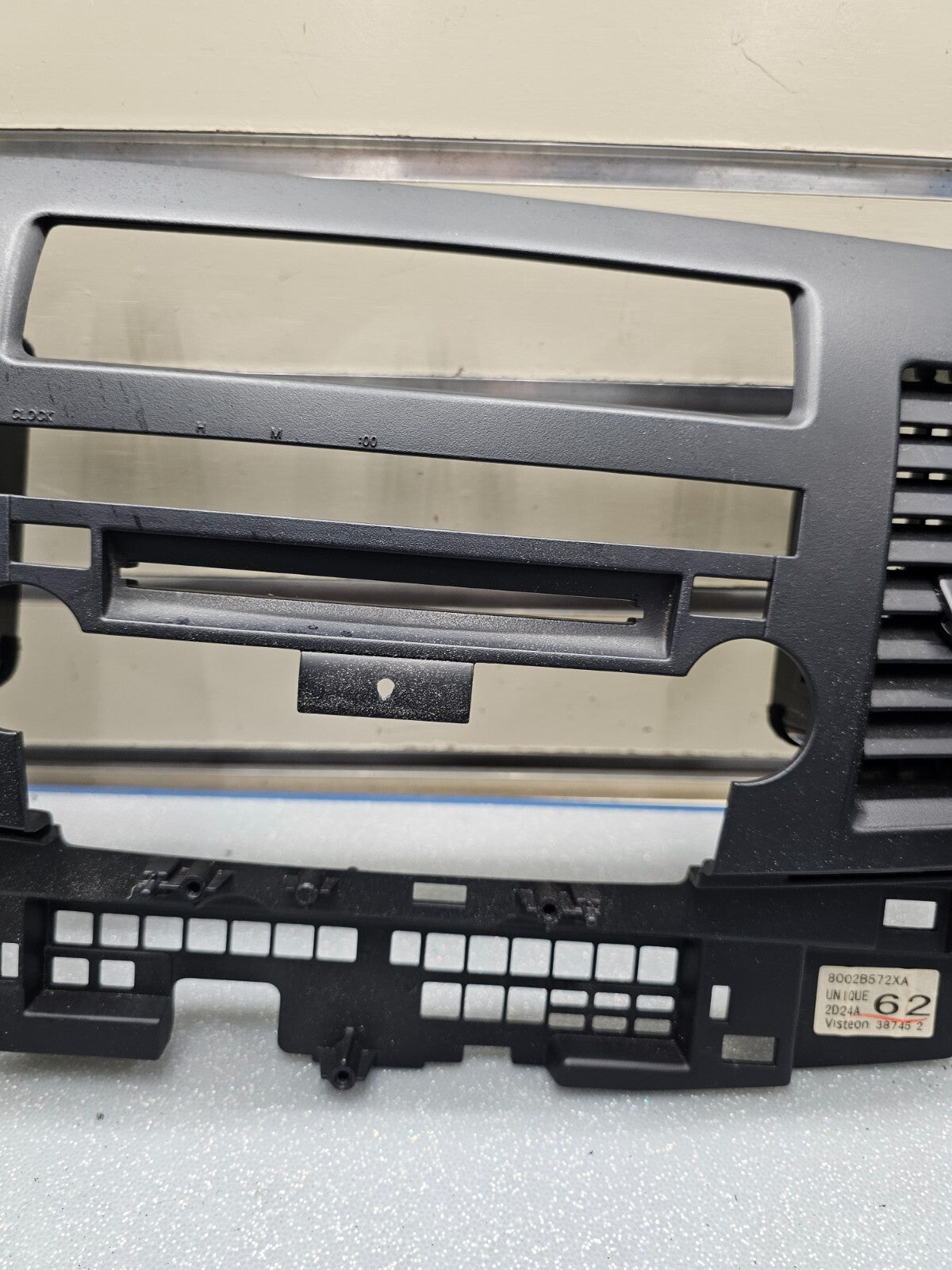 🔥08-13 Mitsubishi Lancer Dash AM FM Radio Stereo Climate Bezel Instrument Trim