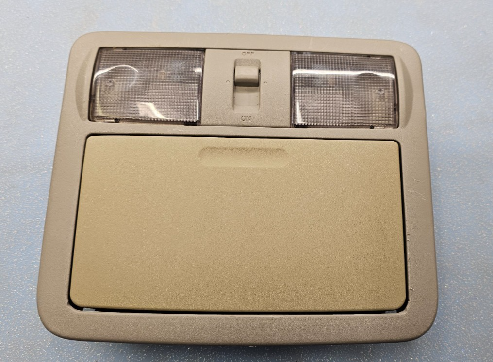 🔥05-13 NISSAN FRONTIER XTERRA PATHFINDER OVERHEAD CONSOLE DOME Light LAMP TAN 