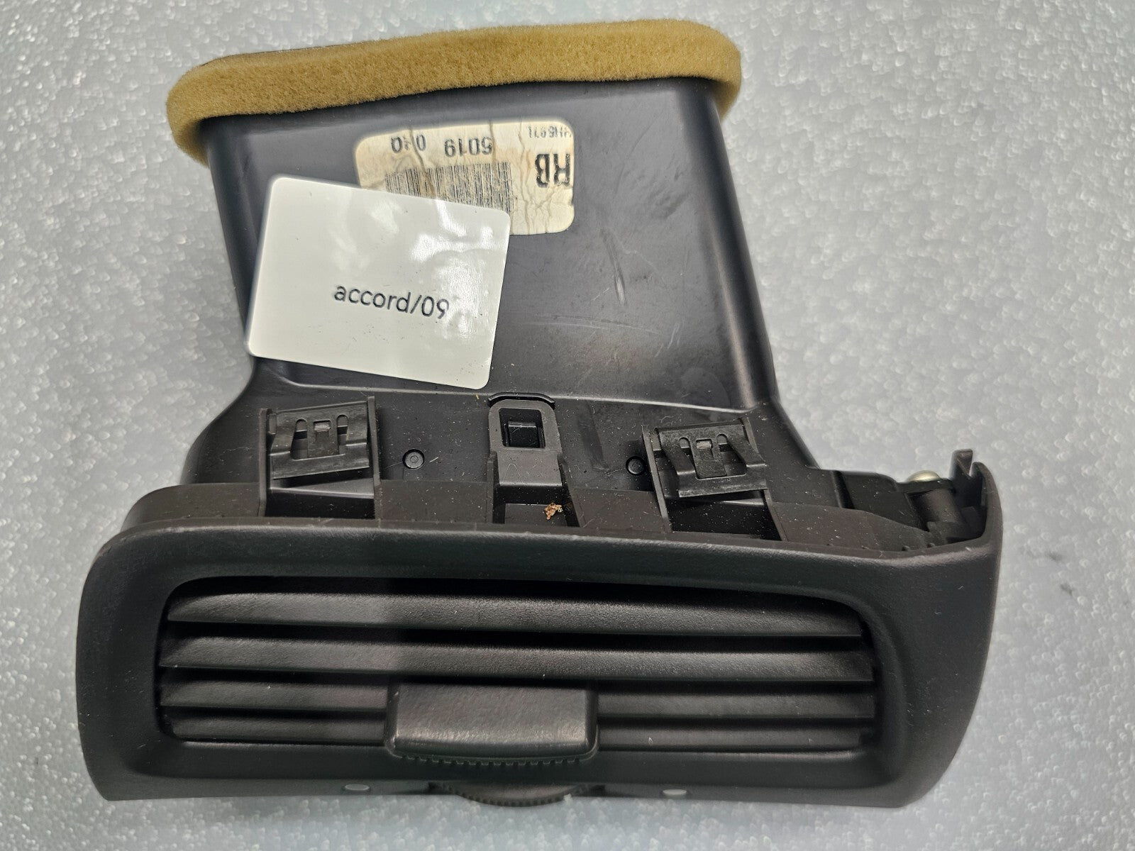 08-12 Honda Accord Dash Left Driver AC Air Vent Filter Heater Conditioner Black