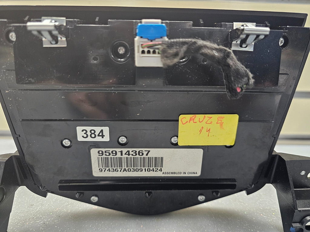 🔥12-16 Cruze Dash Center AM FM CD/AUX Radio Satellite Stereo Control Panel OEM