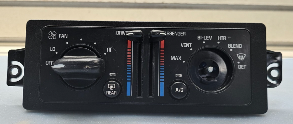🔥00-05 Regal Century Dash AC HVAC A/C Climate Control Heater Temperature Black