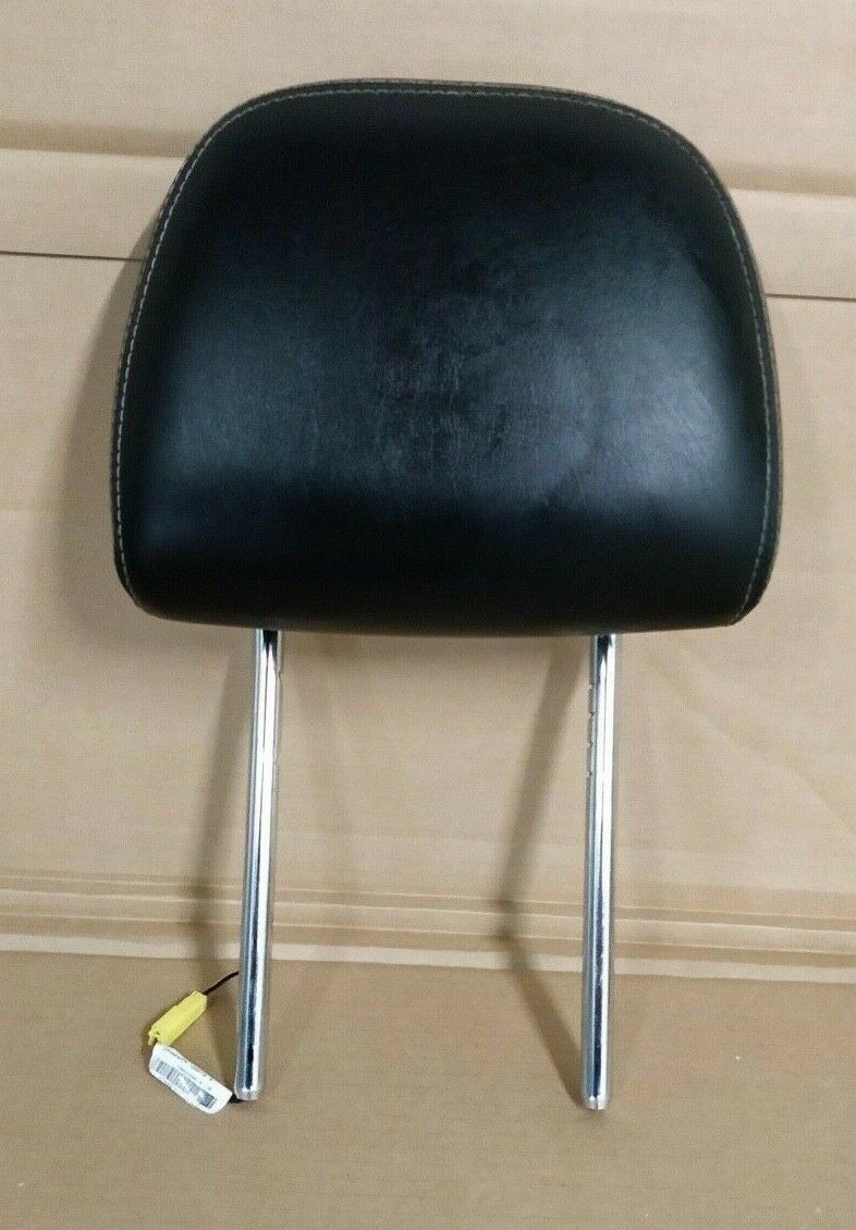 🔥10-14 Dodge Avenger / Chrysler 200 Front Seat HEADREST Leather BLACK CH51