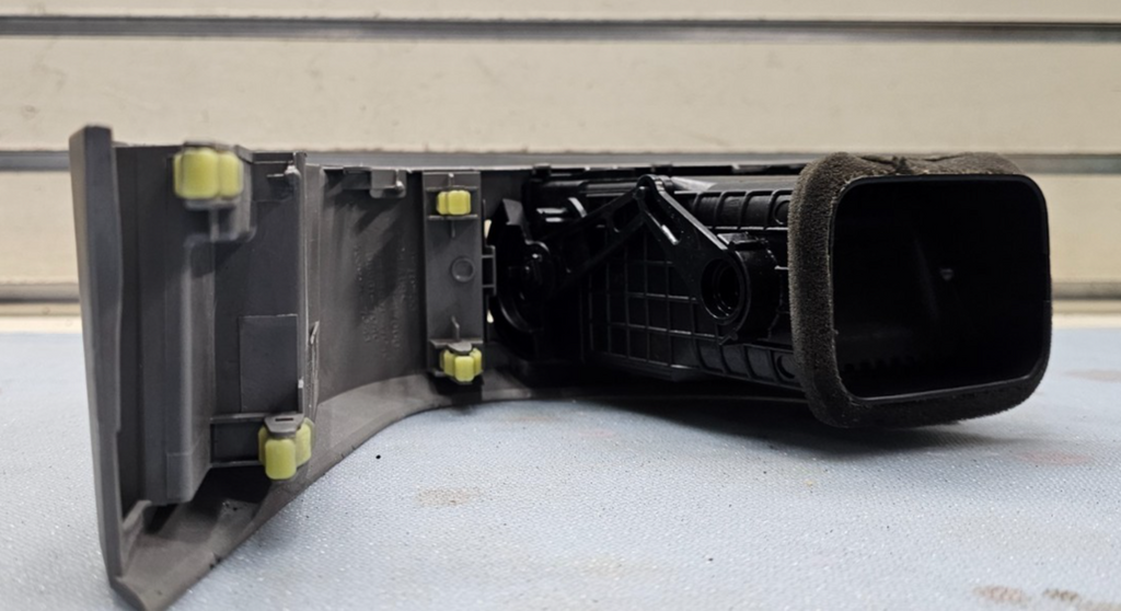🔥04-09 Toyota PRIUS Dash Left Driver AC A/C AIR VENT HEATER Panel SILVER