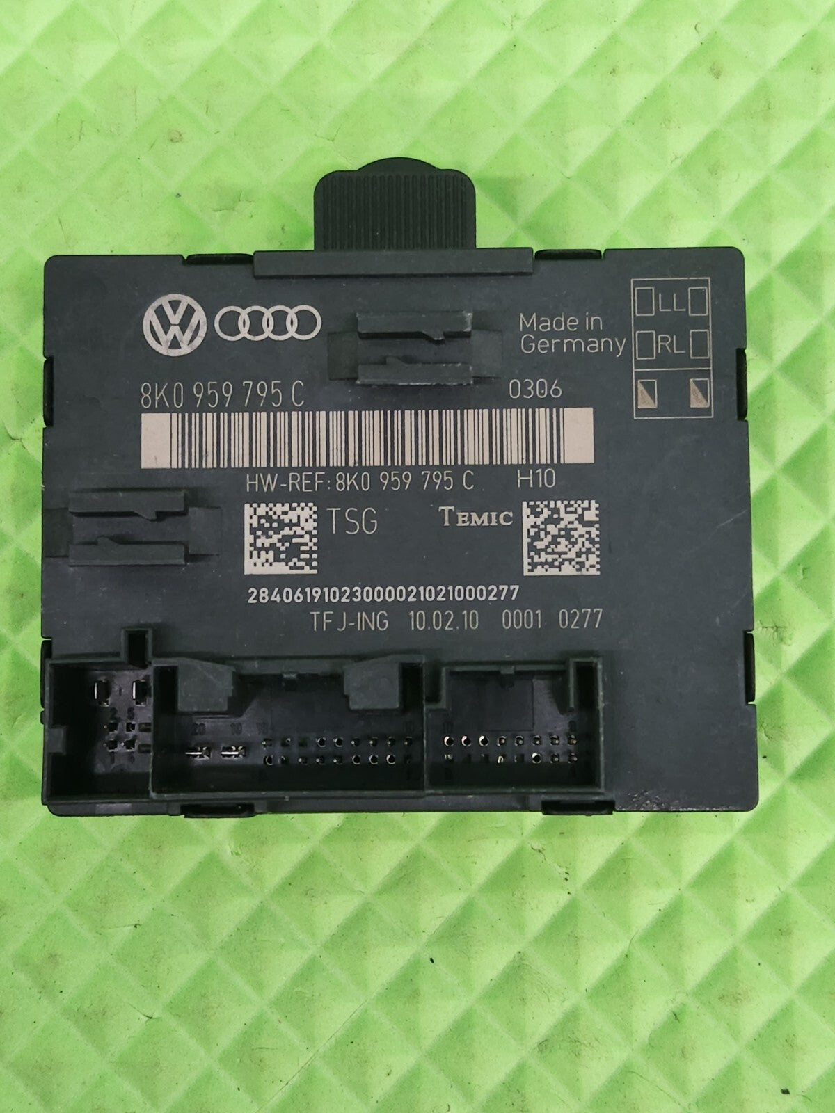 🔥09-16 AUDI A4 B8 DOOR COMPUTER CONTROL MODULE REAR RIGHT PASSENGER SIDE BLACK