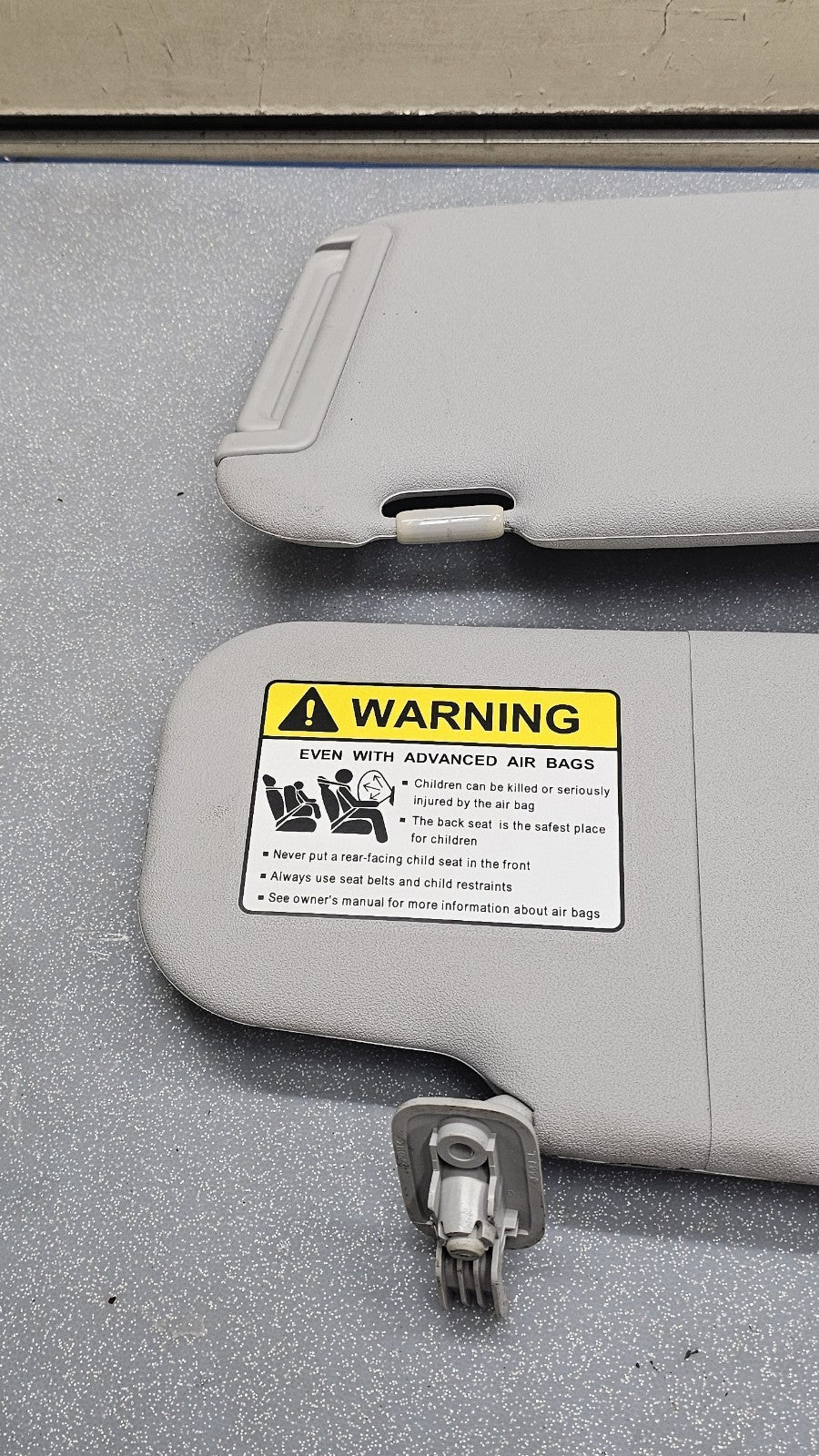 🔥07-12 Mazda CX-7 Sun Visor Left Driver Master Right Passenger RH LH Set OEM