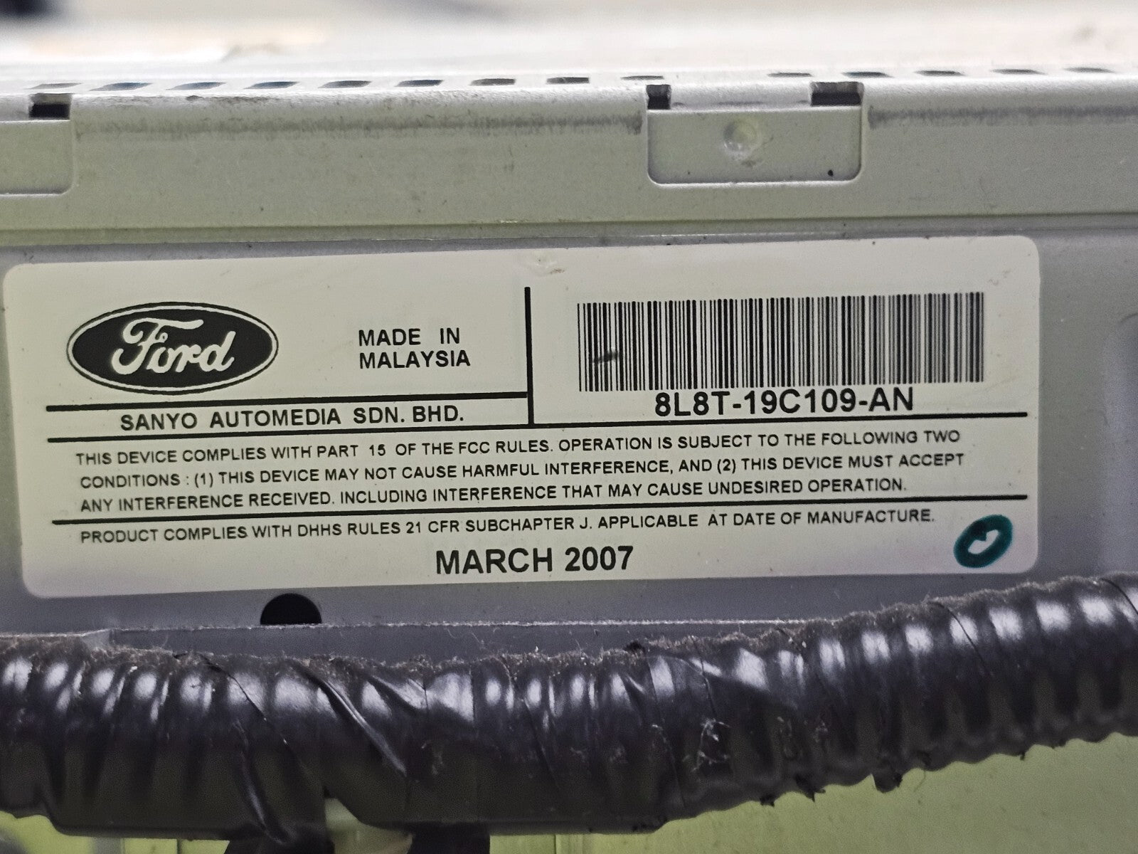 🔥2008 Ford Escape Mariner Dash Center AM FM Radio Stereo Receiver CD Player OEM