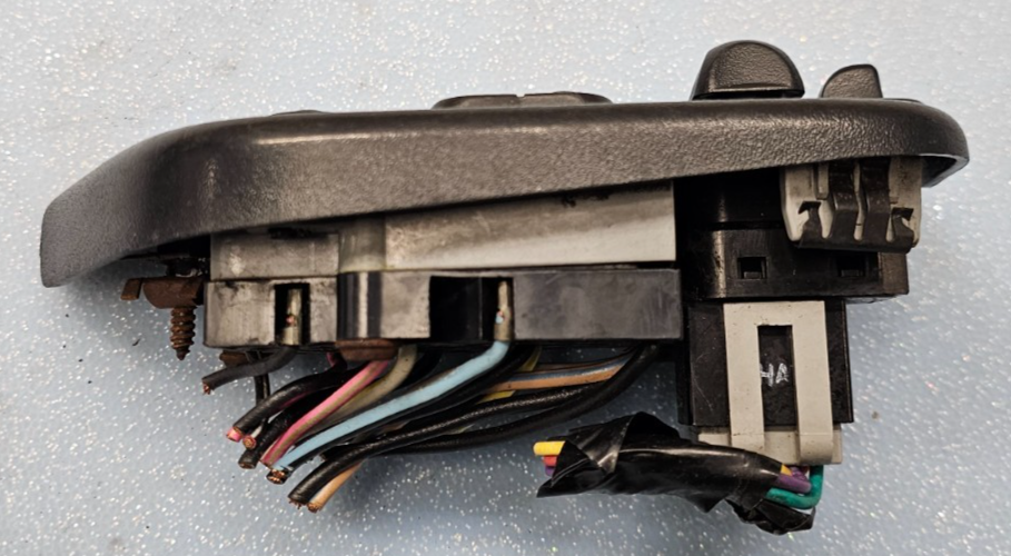 🔥92-96 Ford F150 Driver Door Power Lock Window Master Switch BLACK OEM