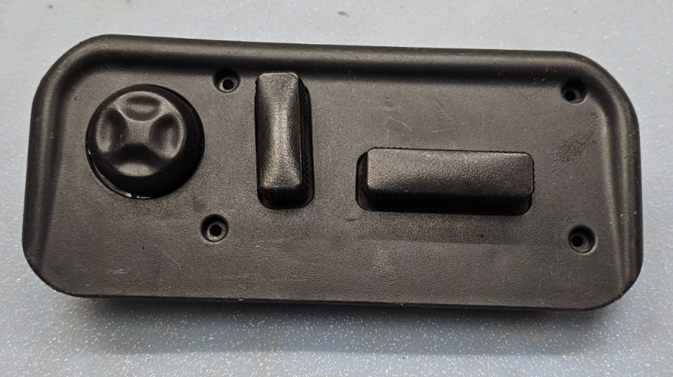 🔥00-02 CHEVY SUBURBAN TAHOE SILVERADO 8 WAY PASSENGER SEAT SWITCH BLACK OEM
