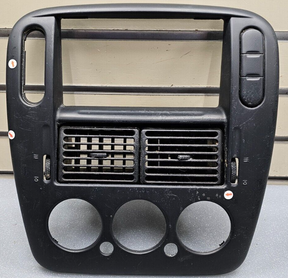 🔥02-05 FORD EXPLORER RADIO AUDIO CLIMATE TEMPERATURE CONTROL BEZEL TRIM BLACK