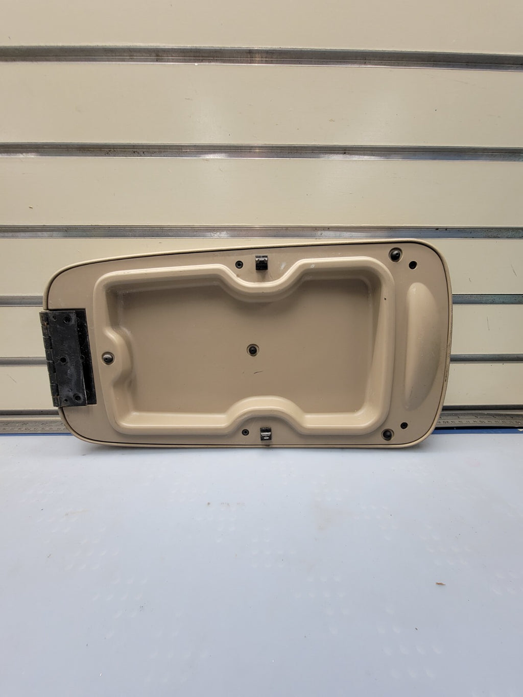 🔥99-07 Ford Excursion F250 F350 Front Center Console Lid TAN OEM