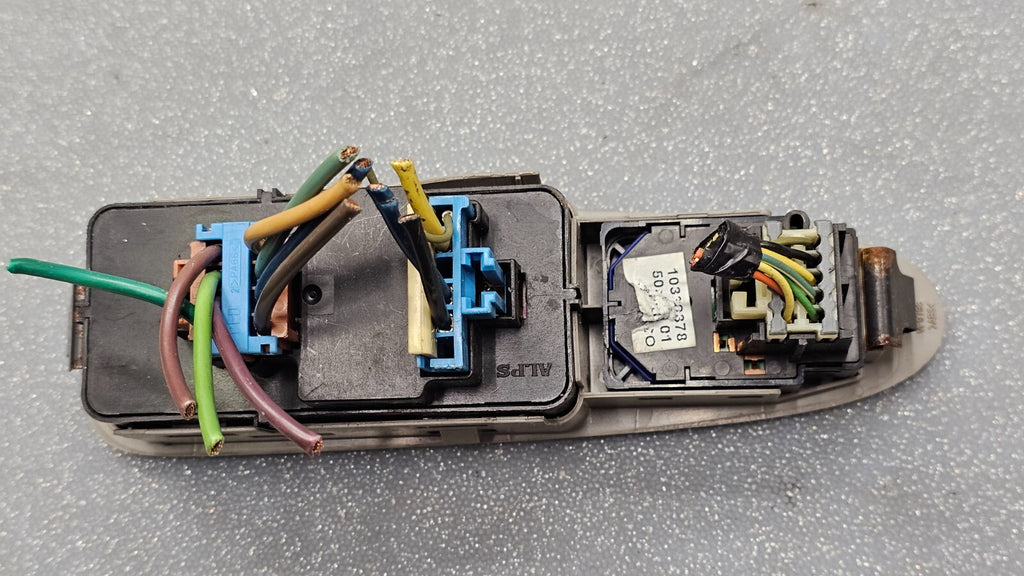 🔥02-07 Rendezvous Impala Left Driver Master Power Window Door Switch Lock Tan