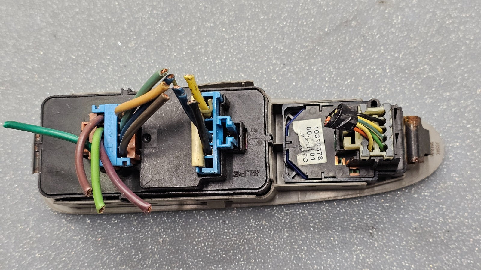 🔥02-07 Rendezvous Impala Left Driver Master Power Window Door Switch Lock Tan
