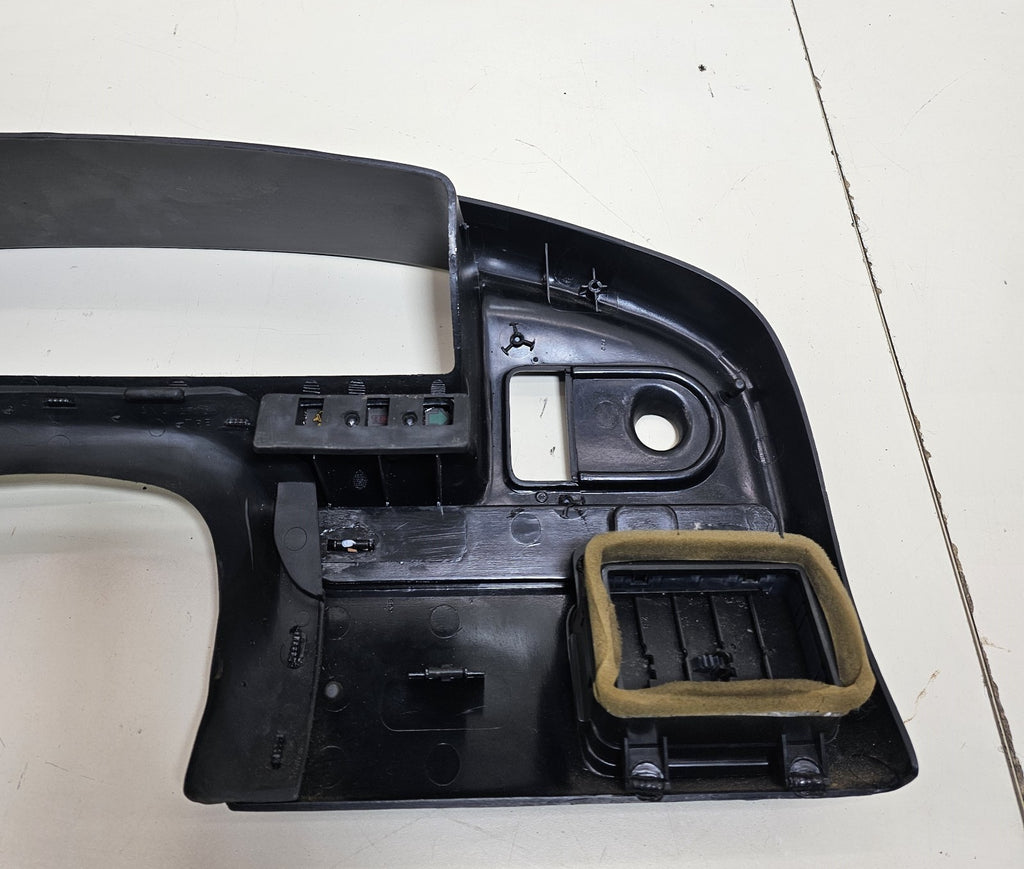 92-96 Ford F150 BRONCO Instrument Cluster Gauge Bezel Dash Trim Panel BLACK C12