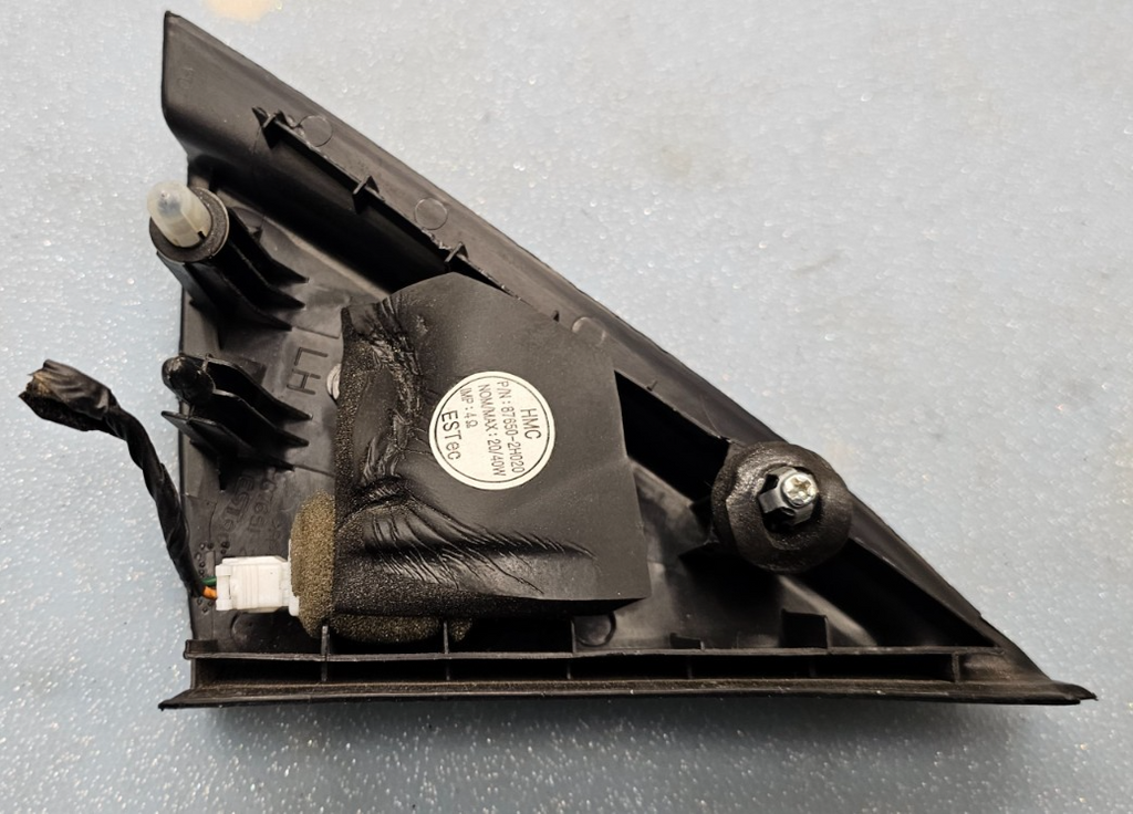 🔥07-10 Hyundai Elantra Front Left Driver Side Speaker Tweeter Assembly Black 