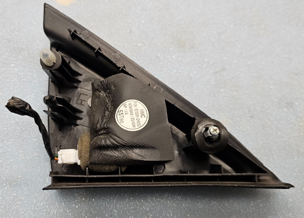🔥07-10 Hyundai Elantra Front Left Driver Side Speaker Tweeter Assembly Black 