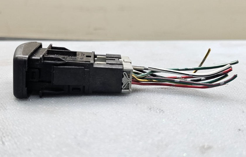 🔥03-08 Honda Pilot Accord Emergency Hazard Light Control Switch Unit Black OEM