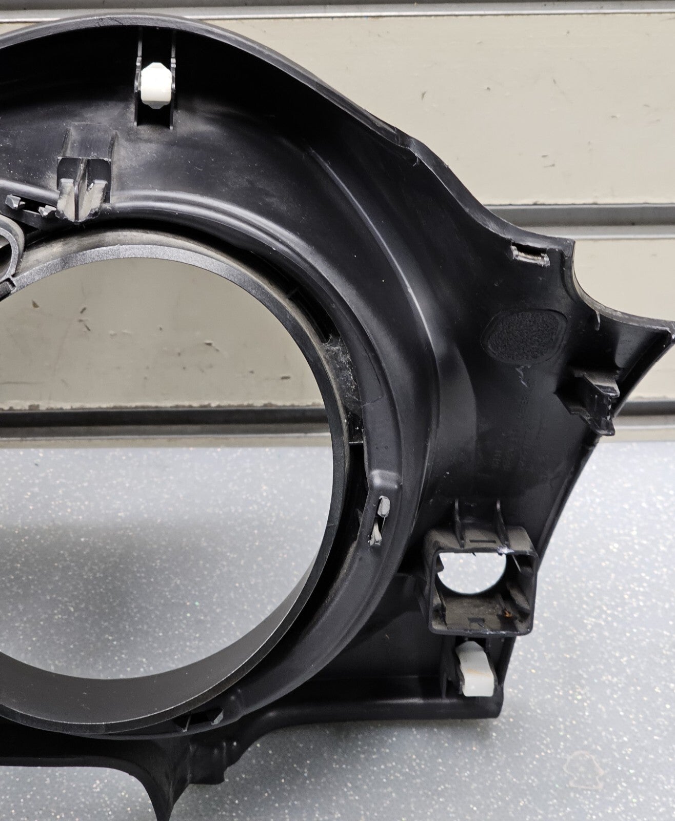08-15 LANCER EVO INSTRUMENT GAUGE CLUSTER SPEEDOMETER TRIM SURROUND BEZEL COVER