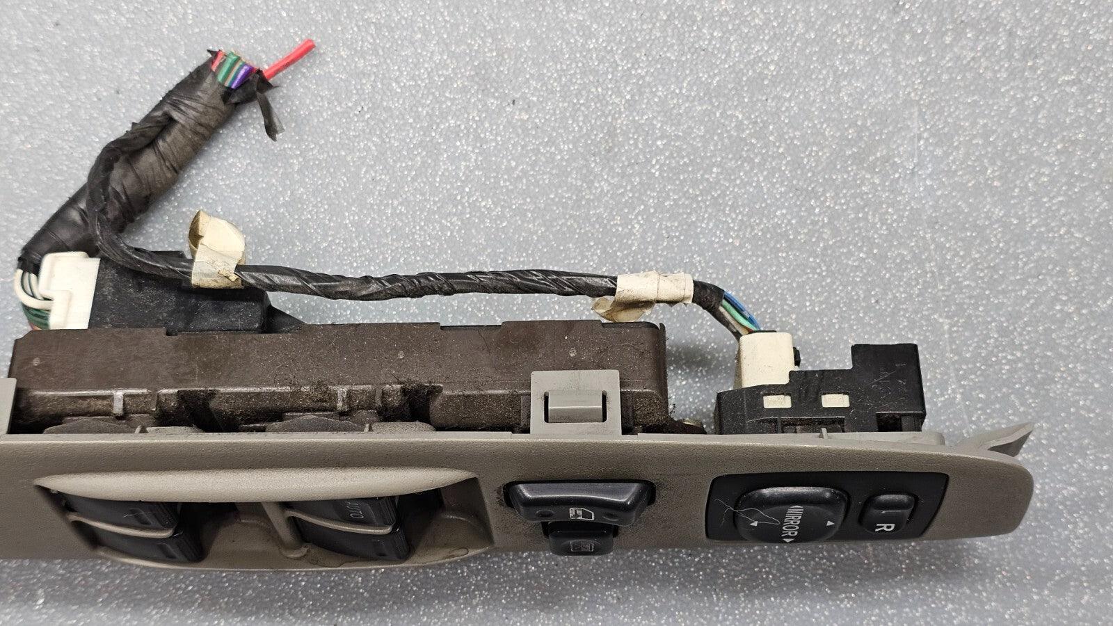 🔥02-06 Camry Sienna Front Left Driver Master Power Window Switch Assembly Tan