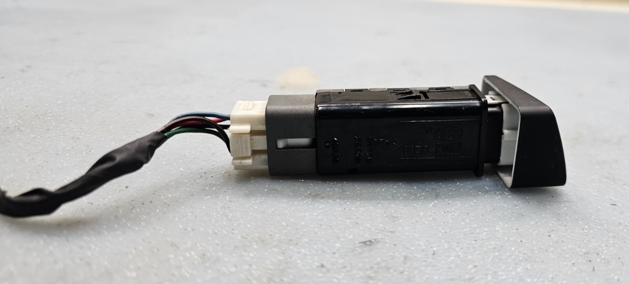 🔥2000-2006 Hyundai Santa Fe Rear Defrost Switch Button OEM BLACK