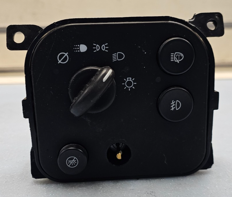 🔥03-09 Trailblazer Envoy Rainier Headlight Headlamp Fog Light Lamp Switch BLACK