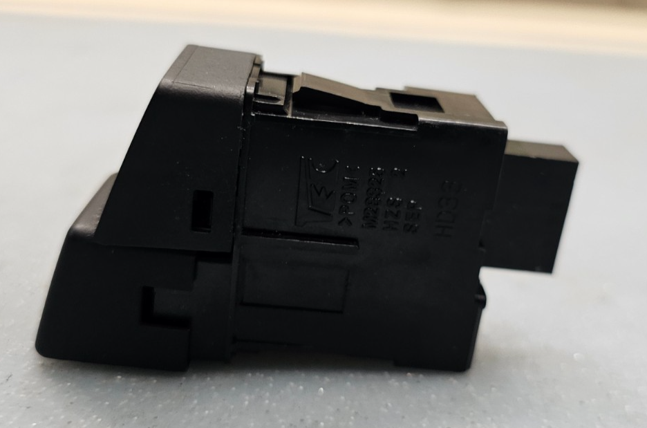 🔥08-12 Accord Emergency Dash Hazard Light Control Switch Push Button Black