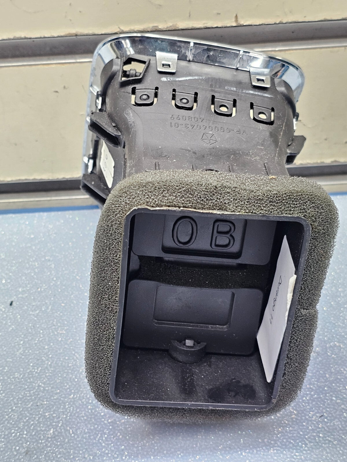 🔥11-18 DODGE DURANGO FRONT DASH LEFT DRIVER AIR VENT HEATER CONDITIONING SILVER