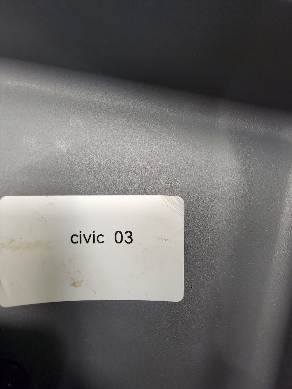 🔥2001-2005 Honda Civic Center Console Cover Arm Rest Lid GRAY Cloth OEM