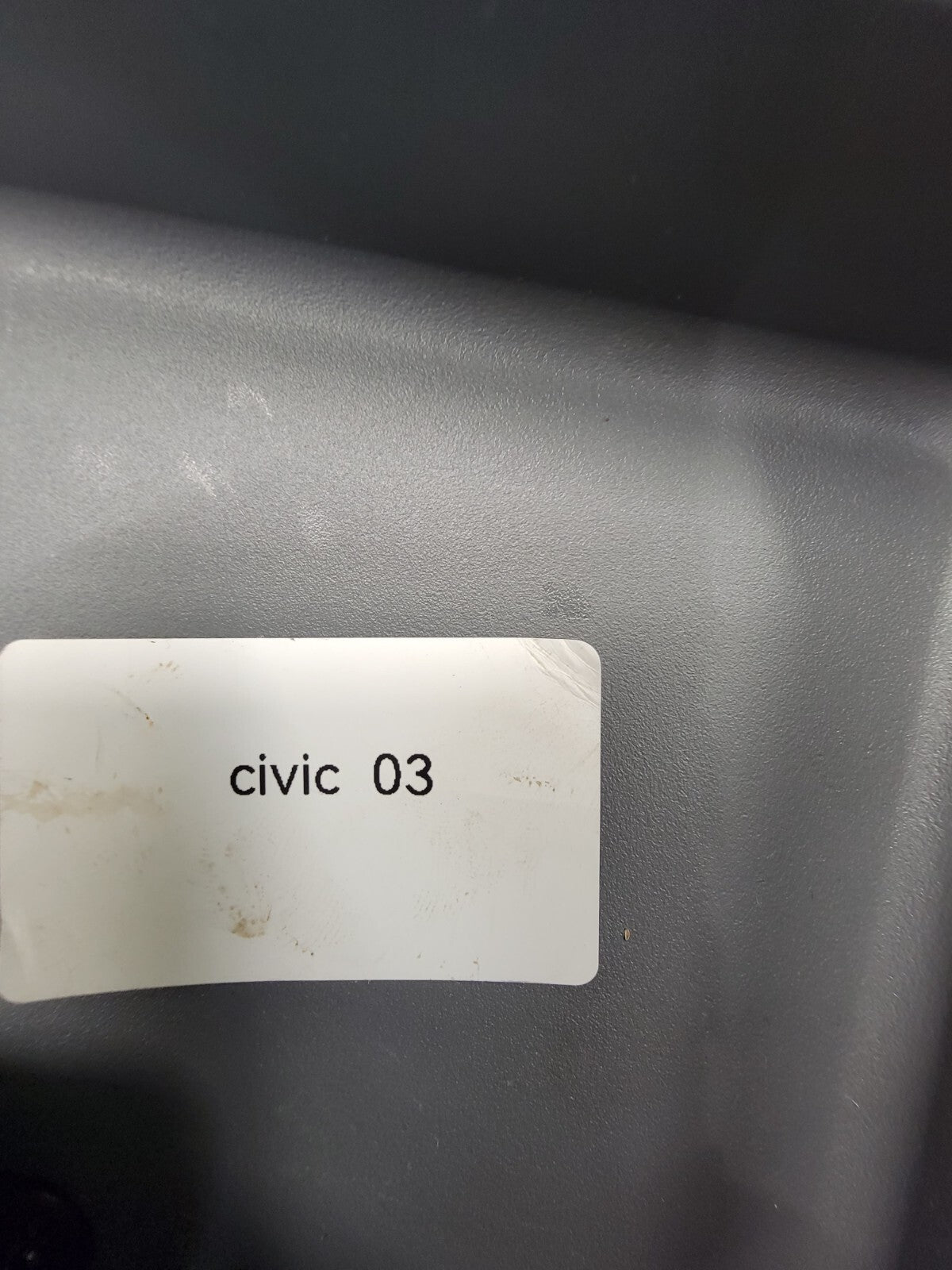 🔥2001-2005 Honda Civic Center Console Cover Arm Rest Lid GRAY Cloth OEM