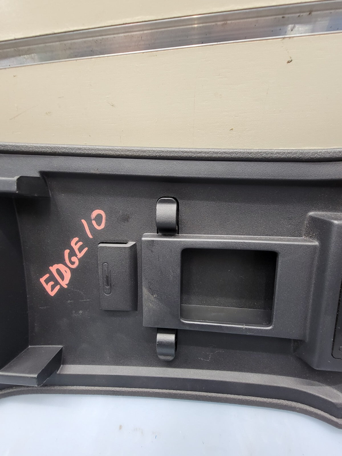 🔥2007-2010 Ford Edge Center Console Lid Leather Arm rest Assembly OEM Black