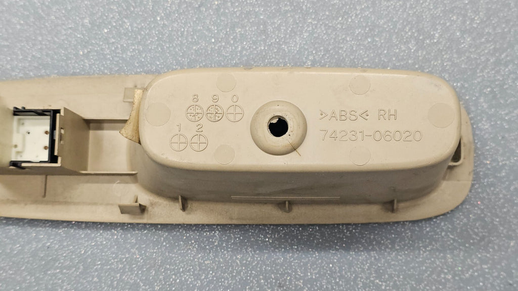 99-03 Sienna Power Rear Upper Left Driver Master Window Switch Assembly Tan