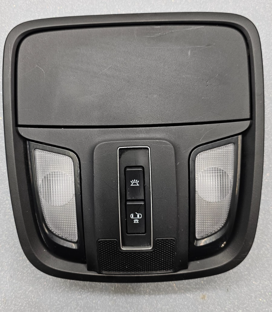 🔥16-20 Kia Sorento Roof Overhead Console Dome Map Light Storage Assembly Black