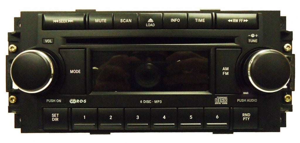 04-09 CHRYSLER 300 JEEP DODGE Ram Dakota Radio6MP3CD Changer PlayerRAQ Stereo/CJ