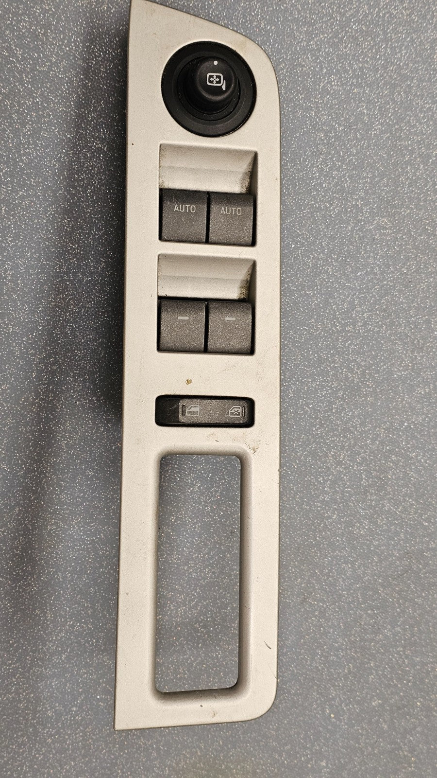 🔥 07-10 Lincoln MKX Front Left Driver Door Power Window Master Switch Silver