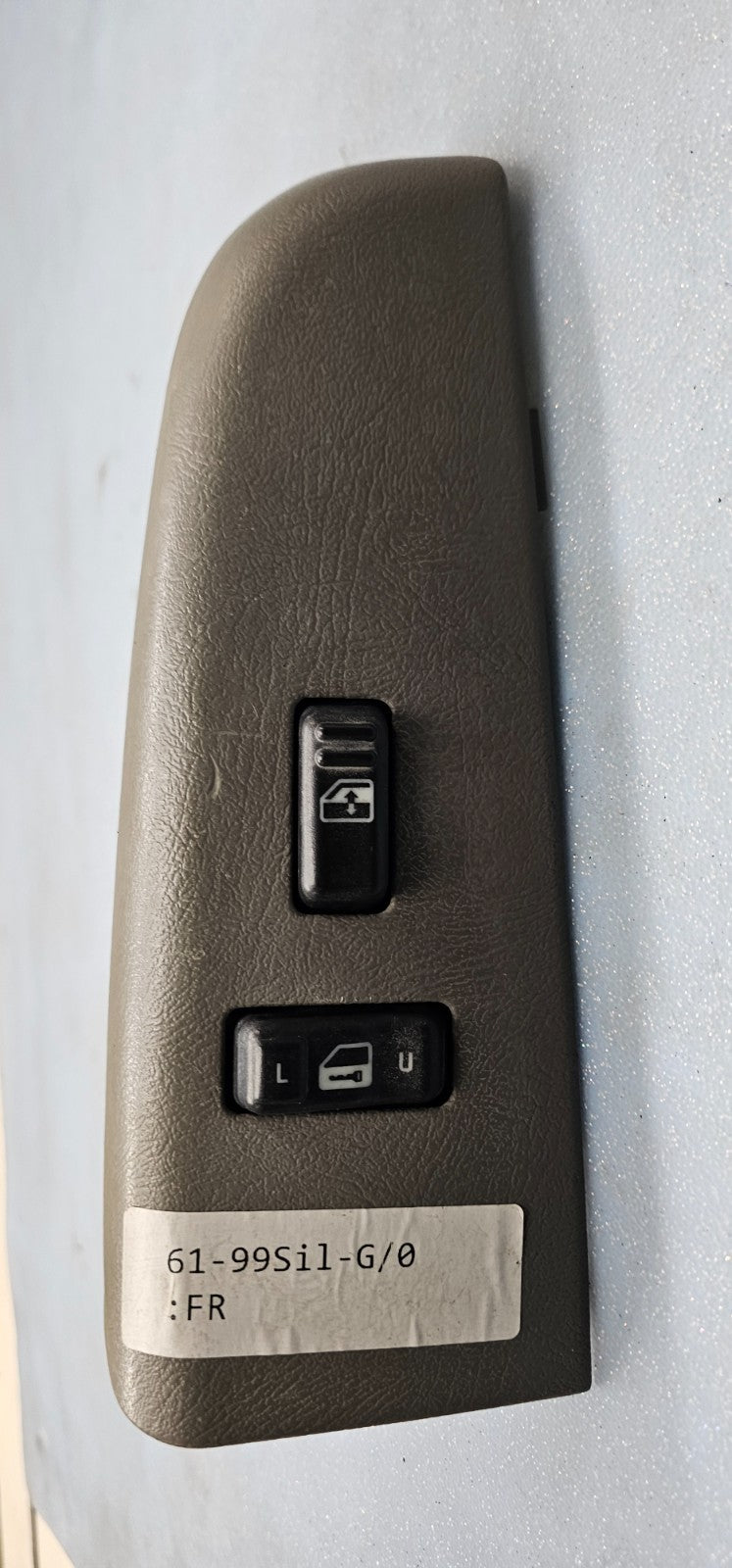 🔥99-02 Silverado SIERRA Front RIGHT Passenger Power Window Switch Lock GARY