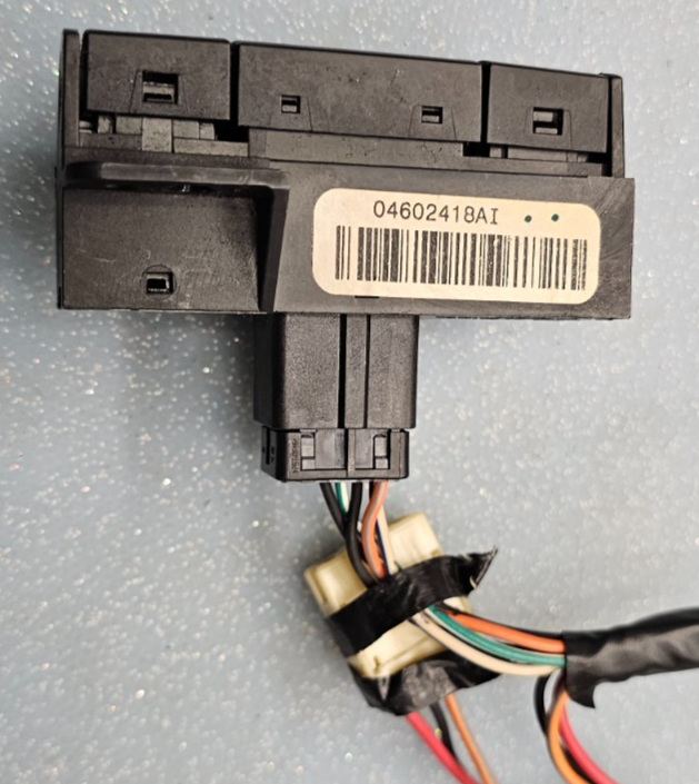 🔥05-10 Chrysler 300 Grand Caravan Hazard Warning Light Control Switch Black OEM