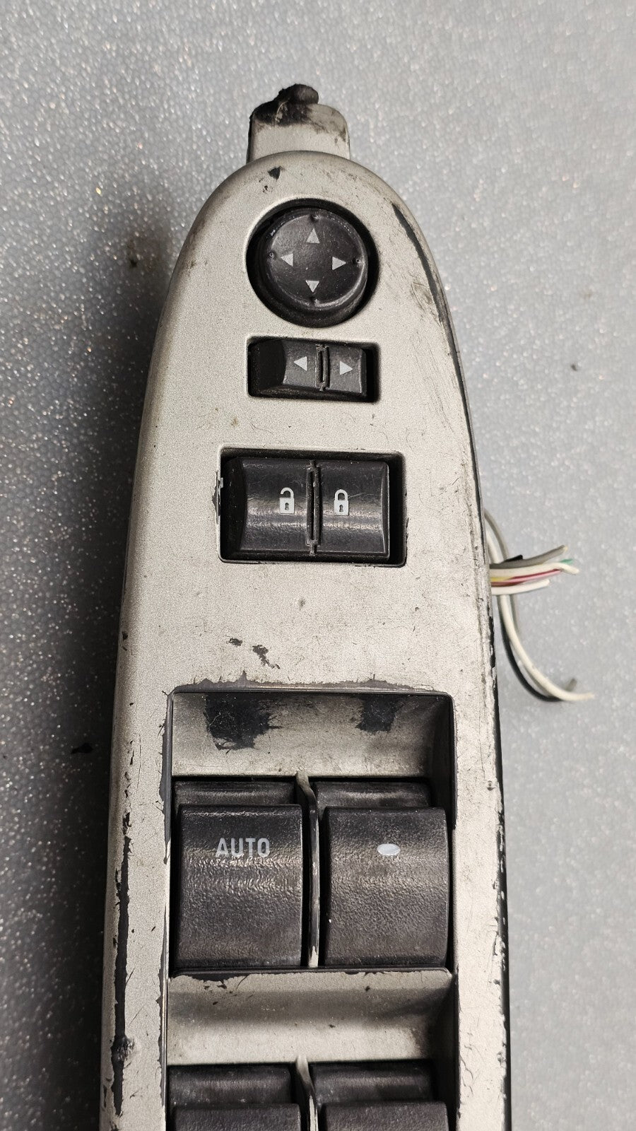 🔥05-10 Cobalt G5 Left Driver Master Power Window Switch Control Assembly SILVER
