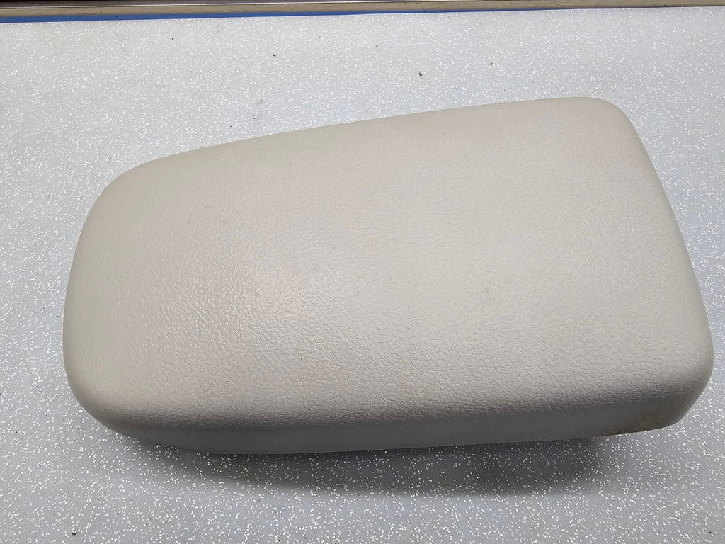 🔥09-13 COROLLA FRONT CENTER CONSOLE ARM REST LID TOP PAD COVER ASSEMBLY LT GRAY
