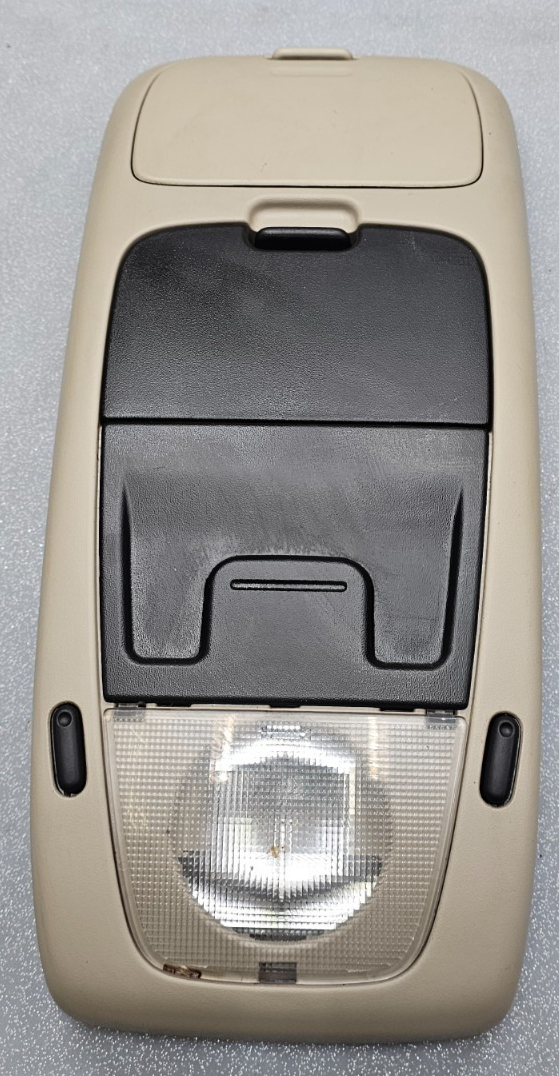🔥02-10 Explorer Mountaineer Overhead Console Dome Map Light Lamp Storage TAN