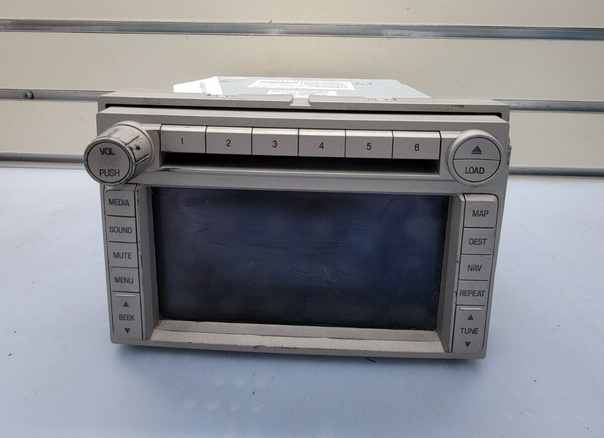 🔥2007-2009 Lincoln MKX Navigation Radio Stereo 6 CD Player Screen Display OEM