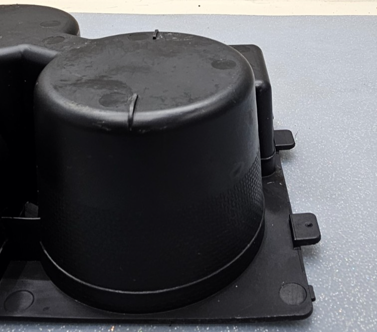 🔥08-12 CHEVROLET MALIBU CENTER CONSOLE CUP HOLDER INSERT ASSEMBLY BLACK OEM