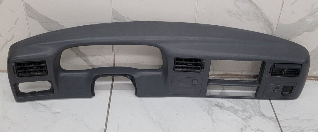 99-04 Ford F250 F350 Dash Instrument Cluster Speedometer Bezel Panel LT Gray C22