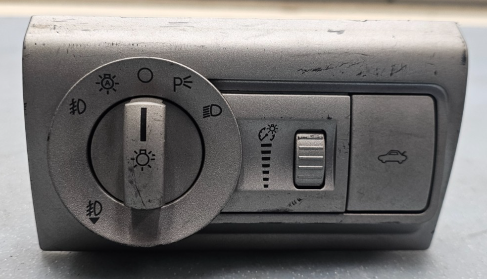 🔥06-09 Fusion Milan Dash Headlight Panel Dimmer Trunk Switch Assembly Silver