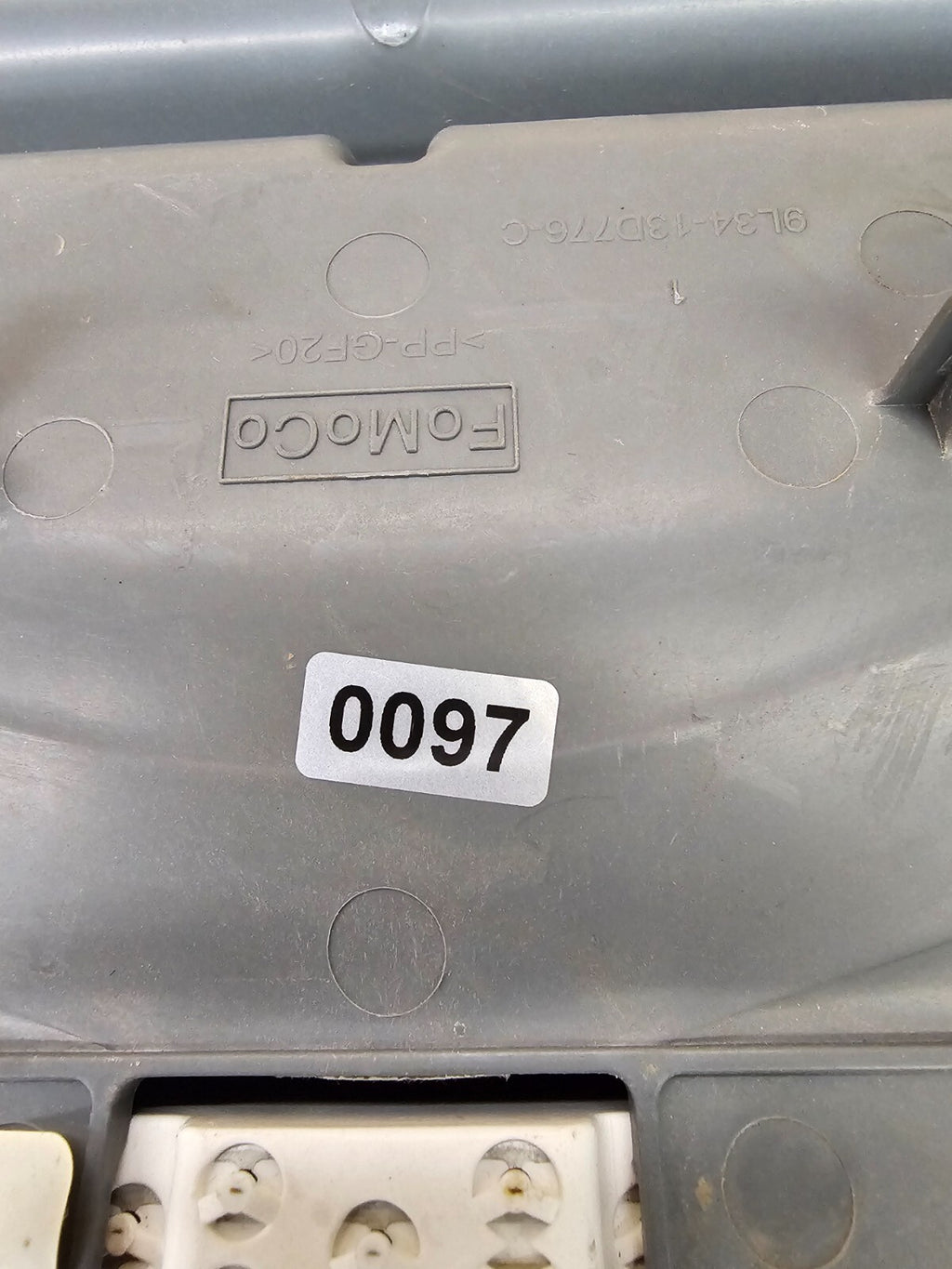 🔥11-16 FORD F250 F350 FRONT OVERHEAD CONSOLE DOME LIGHT STORAGE ASSEMBLY GRAY