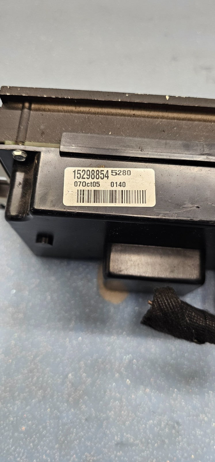 04-08 Grand Prix Dash AC A/C HVAC Heater Climate Control Panel Temperature Black