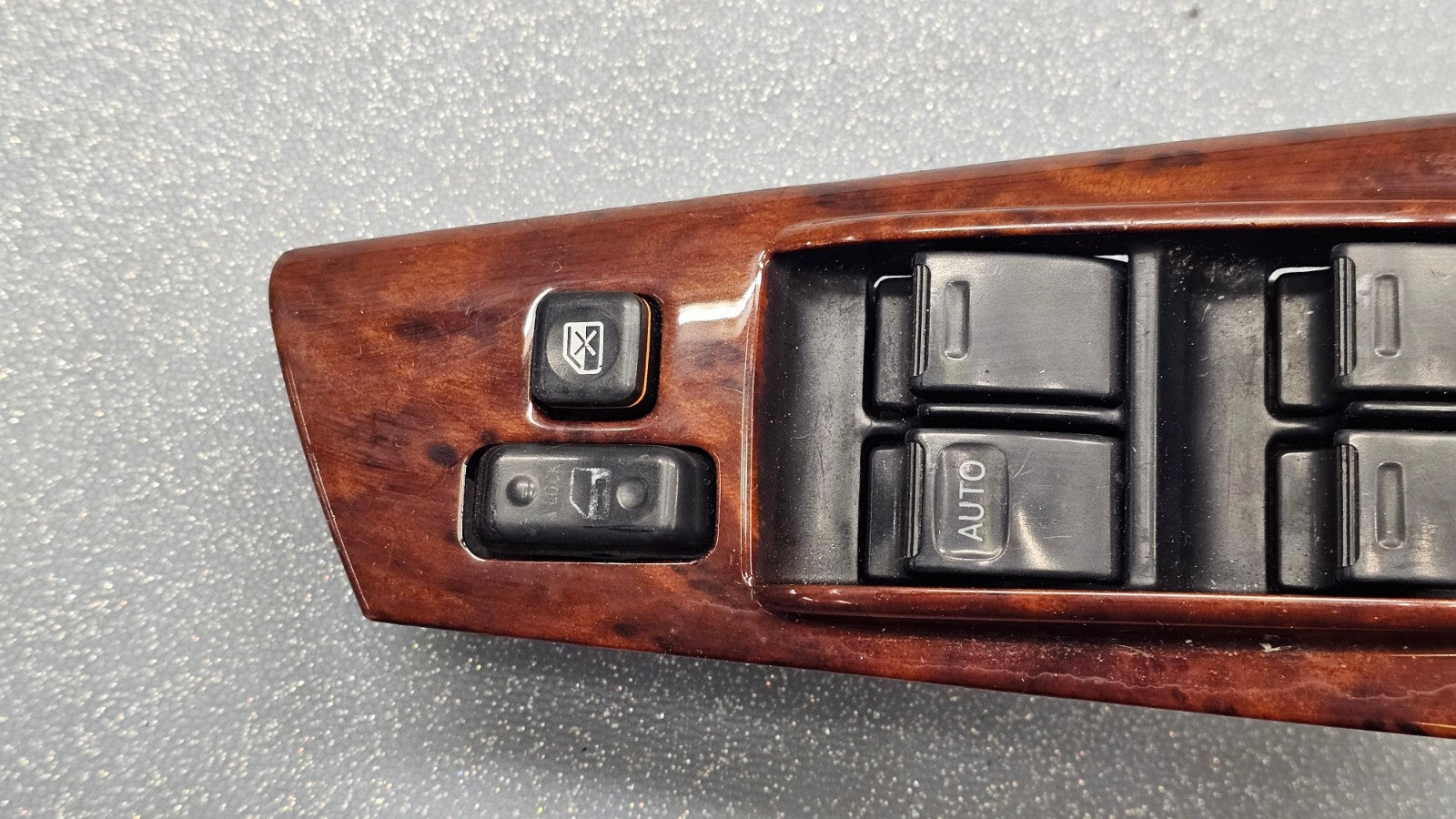 🔥03-08 Corolla Matrix Left Driver Master Power Window Switch Assembly Wood OEM