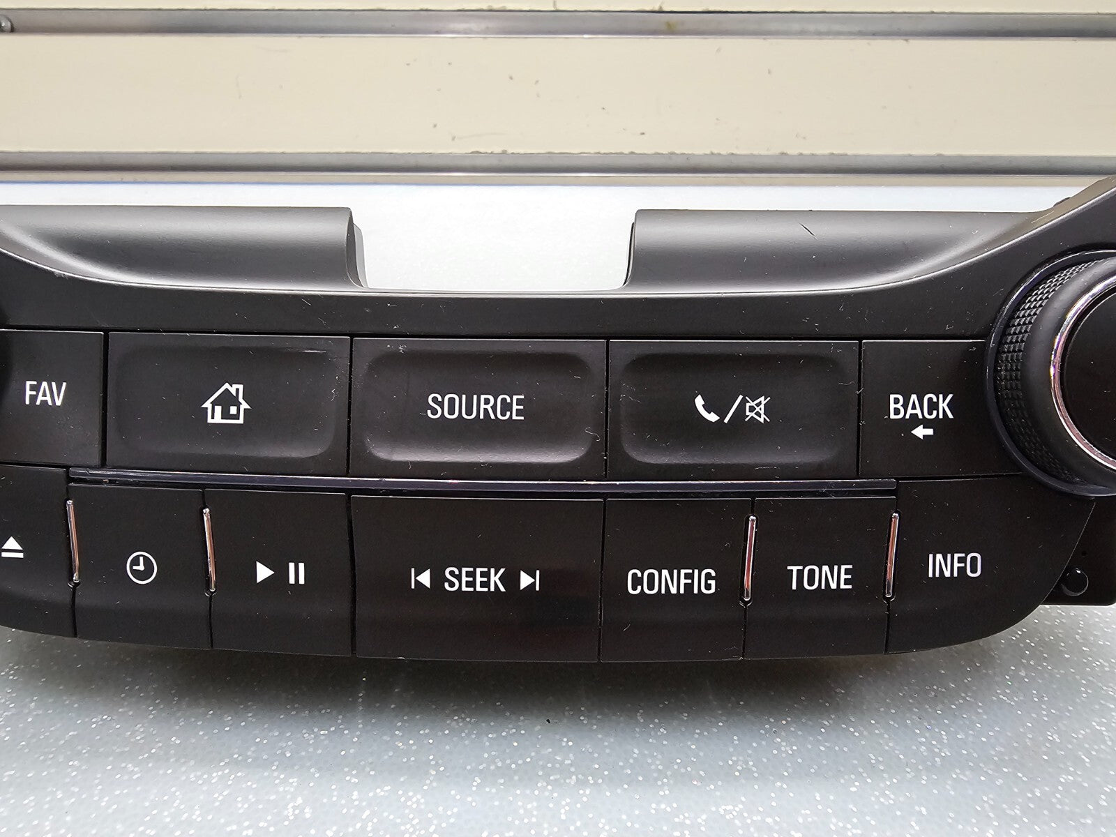 🔥13-15 Chevy Malibu Dash Front Center AM FM Radio Stereo Control Trim Panel OEM