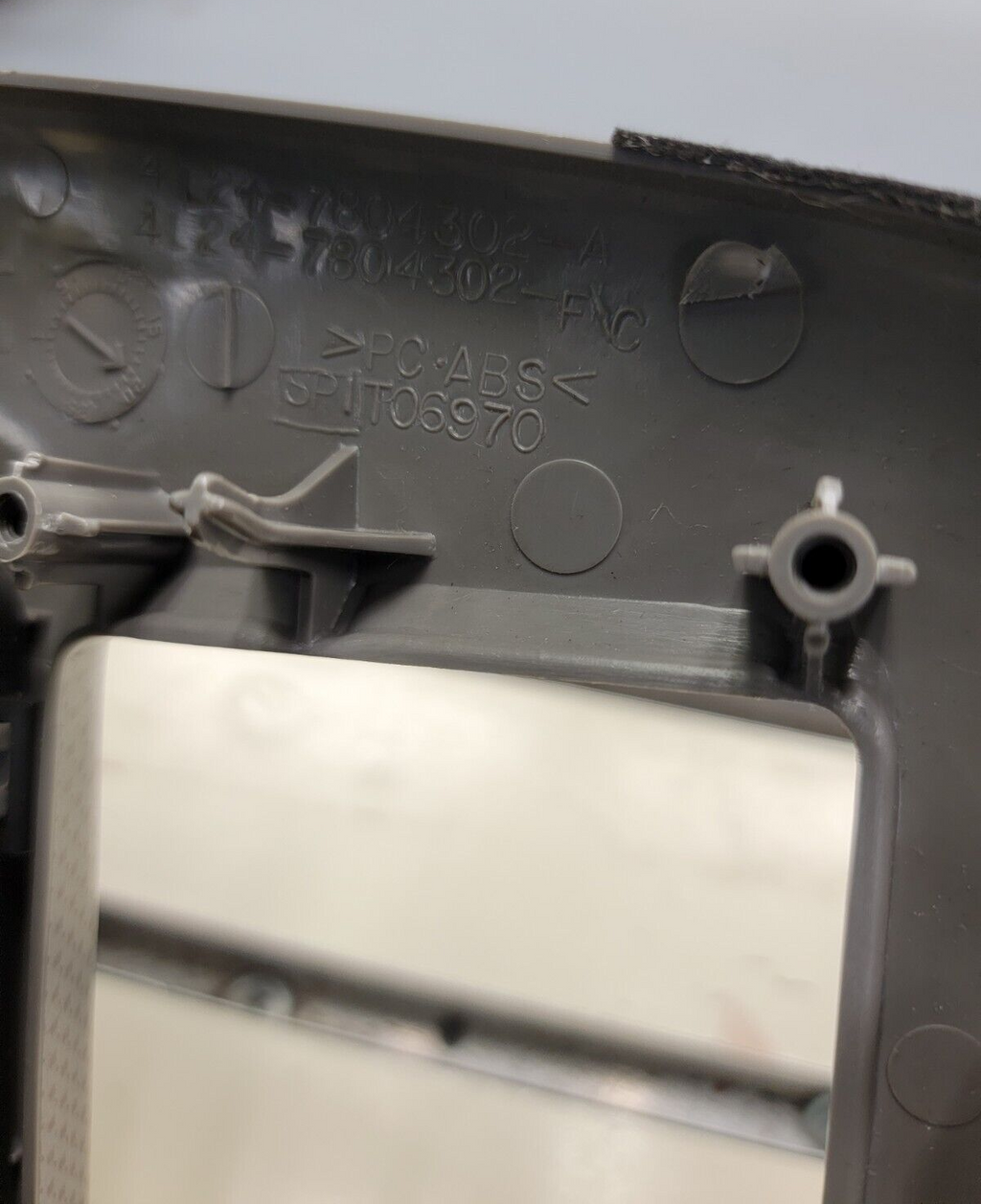 🔥02-05 MERCURY MOUNTAINEER Radio Bezel Center Dash Trim Air Vents SILVER OEM