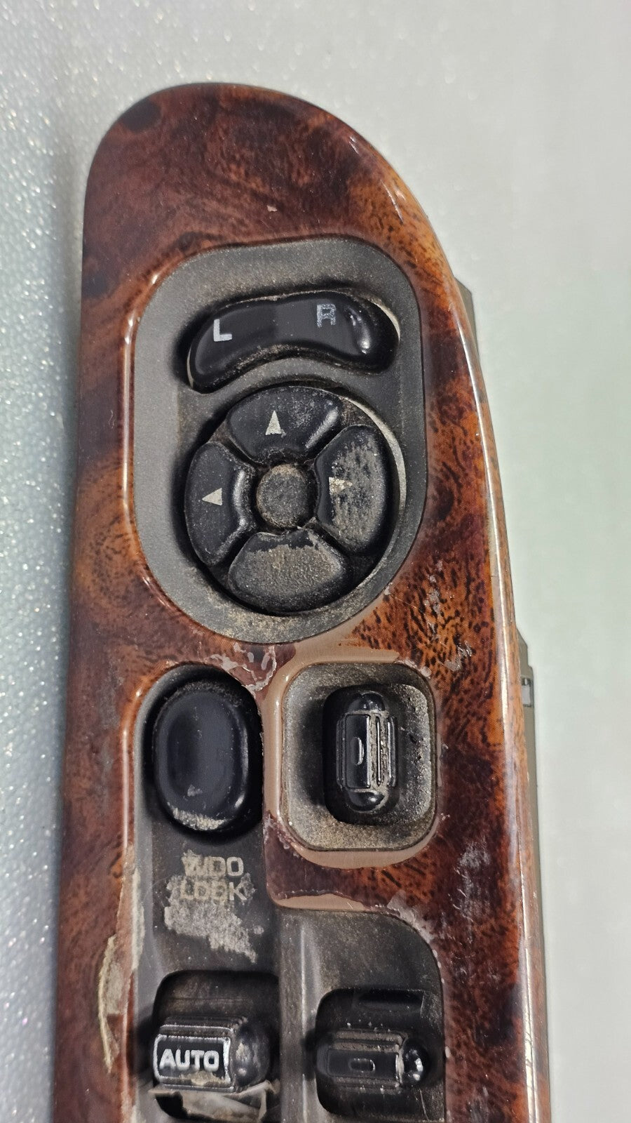 03-09 DODGE RAM 1500 2500 Front Left Driver Power Master Window Switch Wood OEM