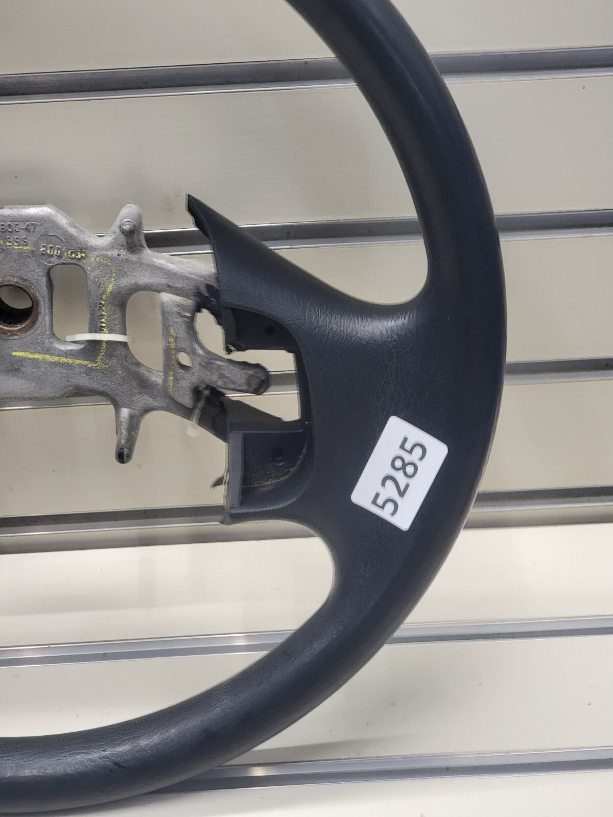 🔥1997-2003 Ford F-150 Leather Steering Wheel Cruise Dash Black