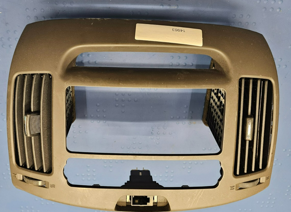 🔥07-10 Elantra Dash FM Radio Display Stereo Bezel Trim Instrument Panel TAN